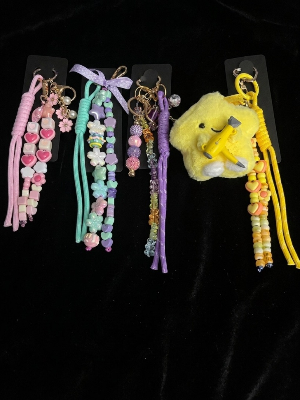 Fun inspired bag charms